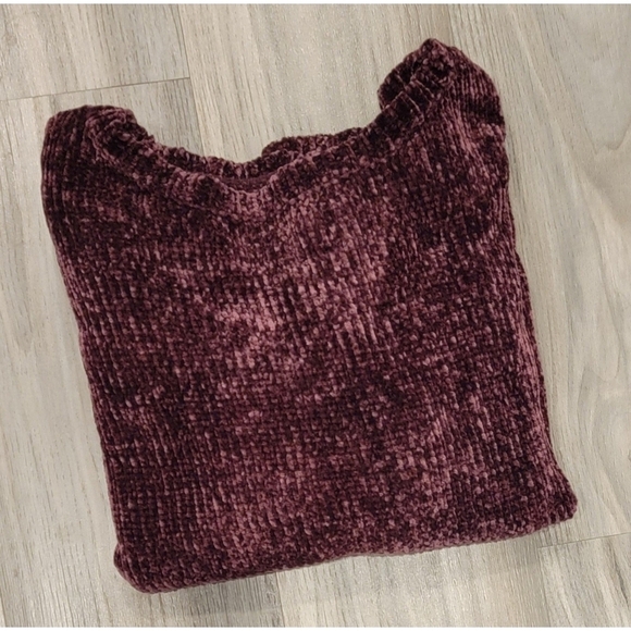 Women's Jone's New York Burgundy Sweater size large - Picture 1 of 8